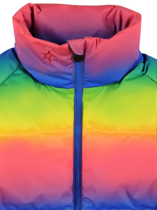 Perfect Moment: Chaqueta de esquí de plumas y nylon - Multicolor - kids-girls_1 | Luisa Via Roma