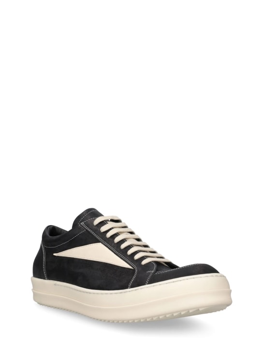 Rick Owens: Ledersneakers "Vintage" - men_1 | Luisa Via Roma