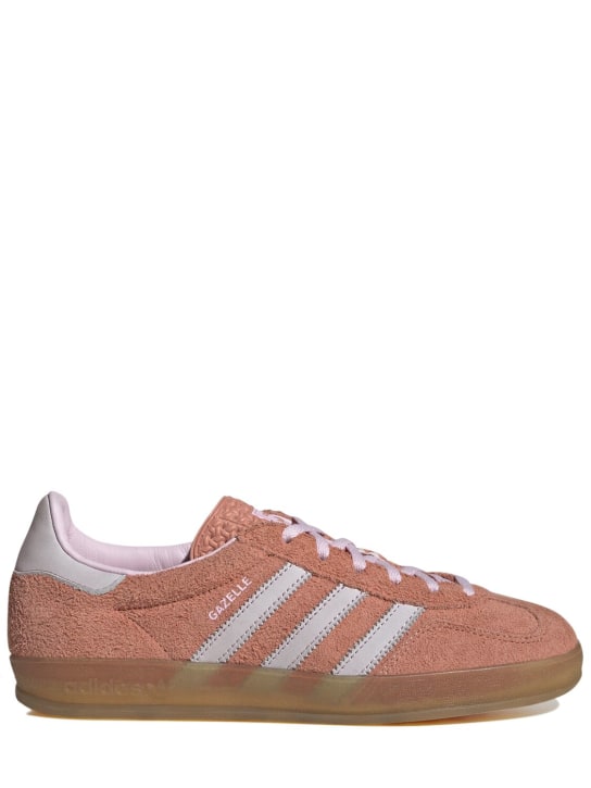 adidas Originals: Gazelle Indoor运动鞋 - Pink/Coral - men_0 | Luisa Via Roma