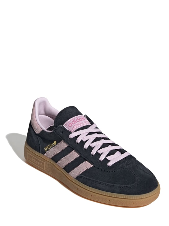adidas Originals: Handball Spezial sneakers - Black/Pink - men_1 | Luisa Via Roma