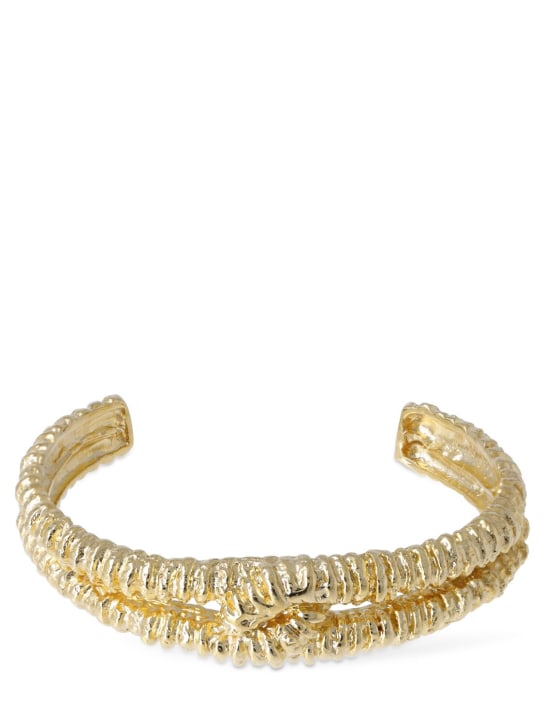Paola Sighinolfi: Ocaso cuff bracelet - Gold - women_0 | Luisa Via Roma