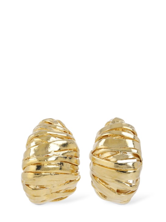 Paola Sighinolfi: Blass earrings - Gold - women_0 | Luisa Via Roma