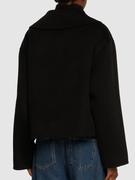 Loulou Studio: Cilla wool & cashmere jacket - women_3 | Luisa Via Roma