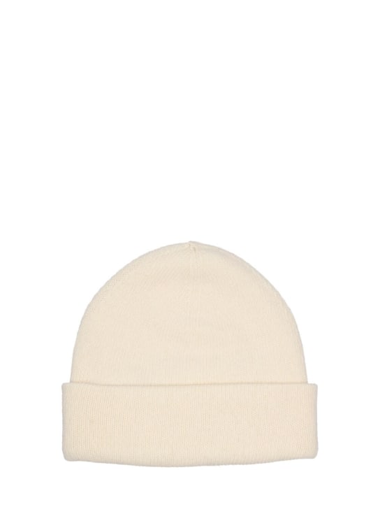 Annagreta: Viola wool hat - White Undyed - women_0 | Luisa Via Roma