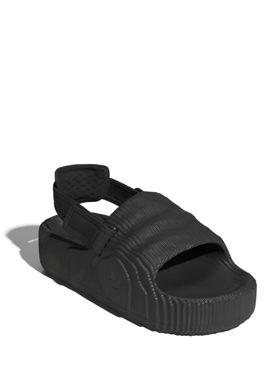 adidas Originals: Adilette 22 XLG sandals - Black - women_1 | Luisa Via Roma