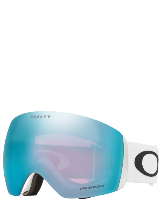 Oakley: Flight Deck L Factory Pilot goggles - White/Blue - men_1 | Luisa Via Roma