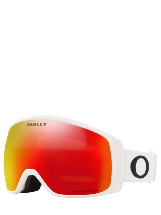 Oakley: Flight Tracker M护目镜 - 白色/红色 - men_1 | Luisa Via Roma