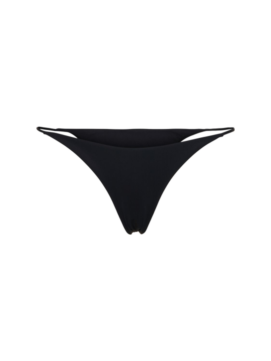 Dsquared2: Icon lycra bikini bottoms - Siyah - women_0 | Luisa Via Roma