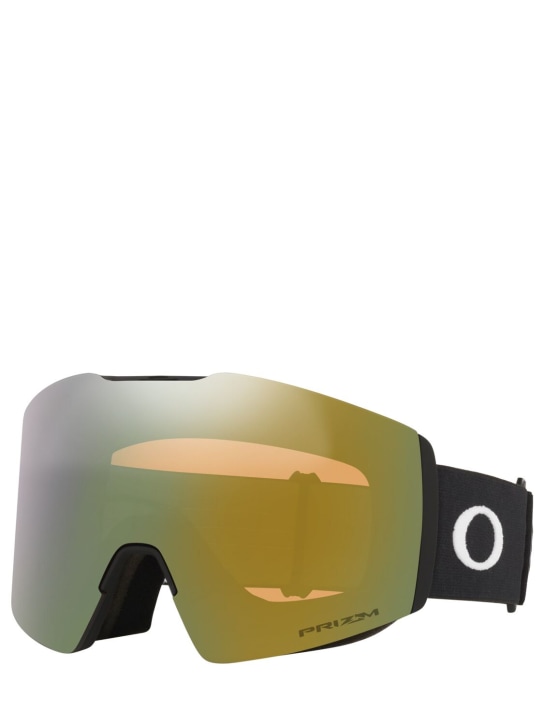 Oakley: Masque de ski Fall Line L - Noir/Or - men_1 | Luisa Via Roma