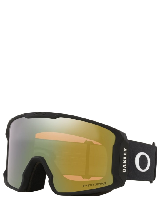 Oakley: Schutzbrille "Line Miner" - Schwarz/Gold - men_1 | Luisa Via Roma