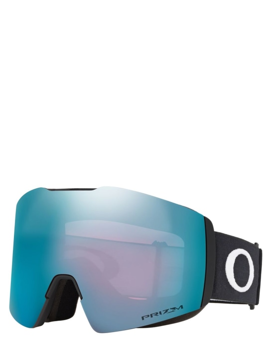 Oakley: Masque de ski Fall Line L - Noir/Bleu - men_1 | Luisa Via Roma