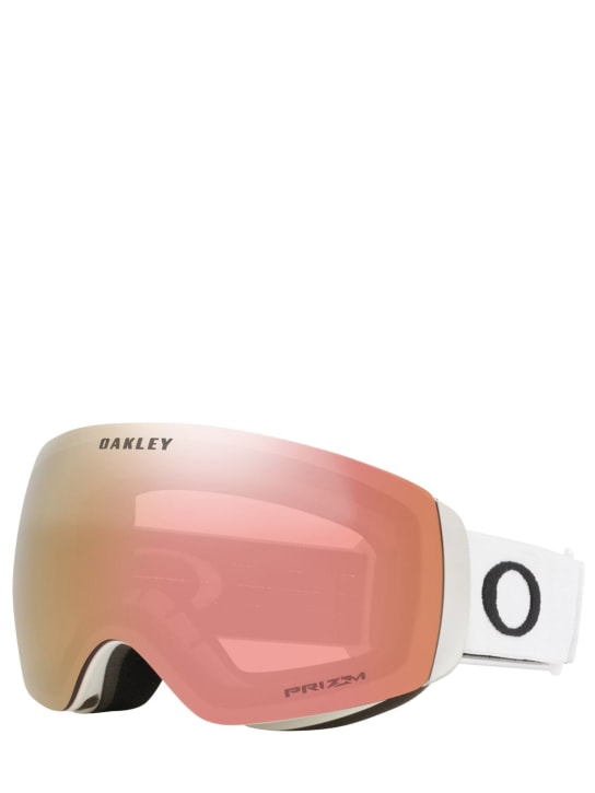 Oakley: Flight Deck M goggles - White/Pink - women_1 | Luisa Via Roma