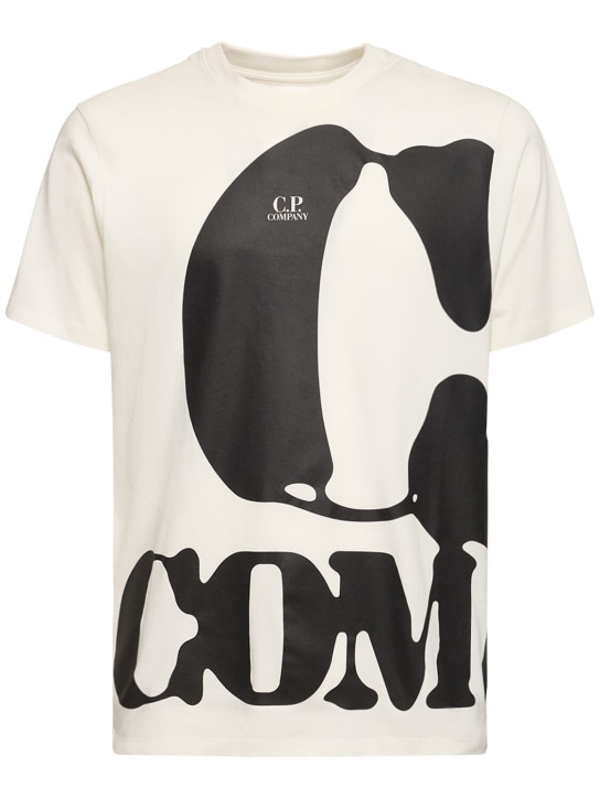 C.P. Company: Graphic relaxed fit t-shirt - men_0 | Luisa Via Roma