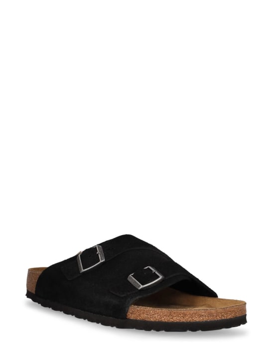 BIRKENSTOCK: Zurich suede sandals - men_2 | Luisa Via Roma