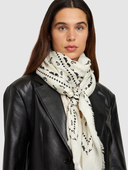 Weekend Max Mara: Printed wool bandana - women_1 | Luisa Via Roma