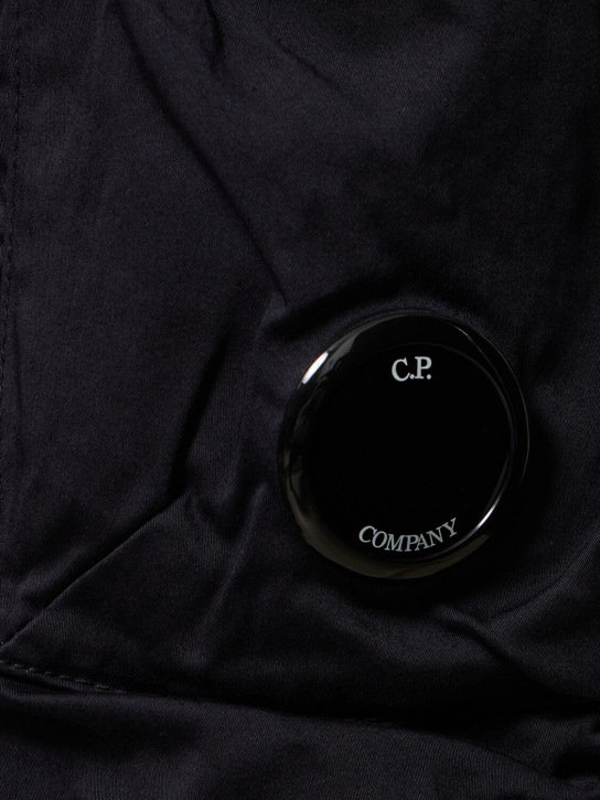 C.P. Company: Stretch satin ergonomic cargo pants - men_3 | Luisa Via Roma