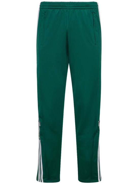adidas Originals: Pantaloni Adibreak in techno - Verde - men_0 | Luisa Via Roma