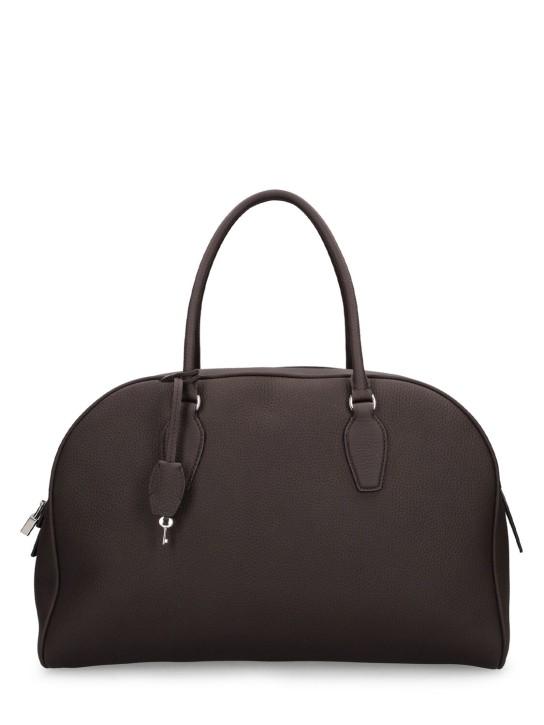 The Row: 15.75 India matte grain leather bag - women_0 | Luisa Via Roma