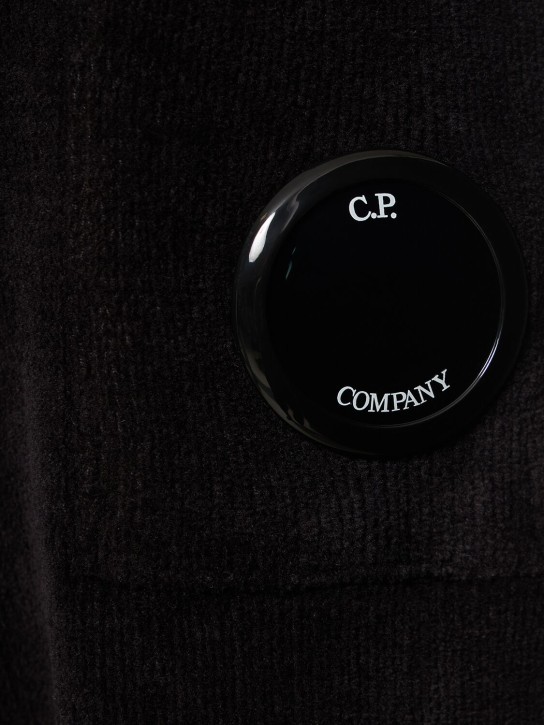 C.P. Company: Cotton chenille knit sweater - men_3 | Luisa Via Roma