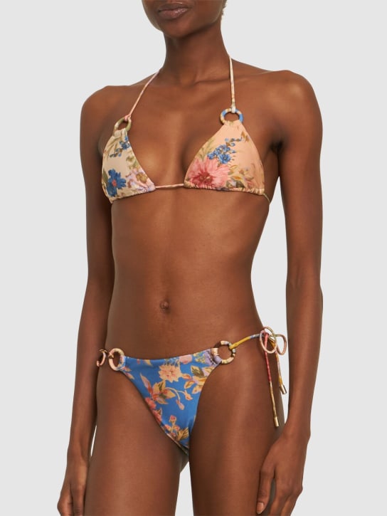 Zimmermann: Bikini avec anneaux August - Multicolore - women_1 | Luisa Via Roma