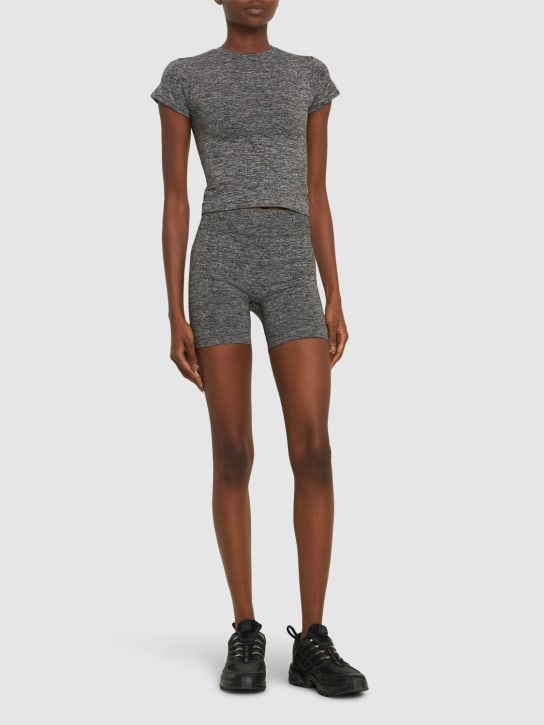 Prism Squared: Sapient s/s crop t-shirt - women_1 | Luisa Via Roma