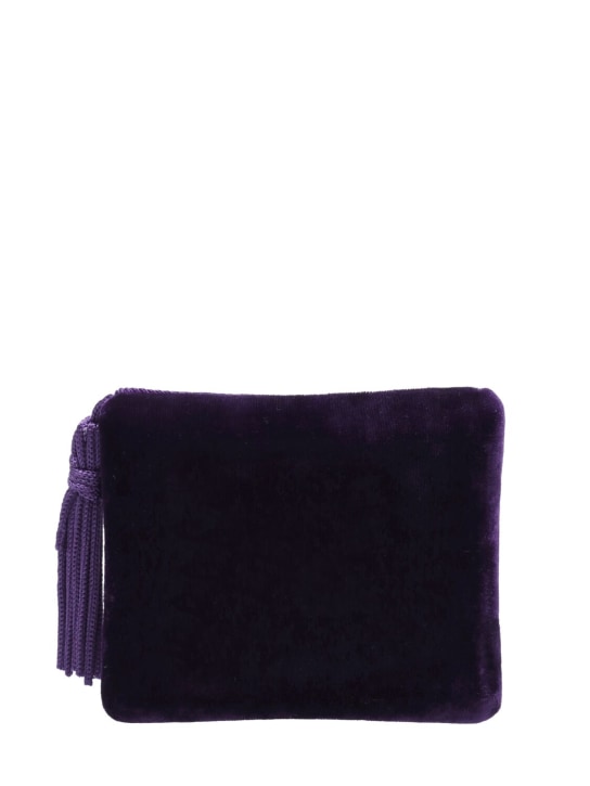 Sophie Bille Brahe: LVR Exclusive velvet jewelry box - Purple - women_0 | Luisa Via Roma