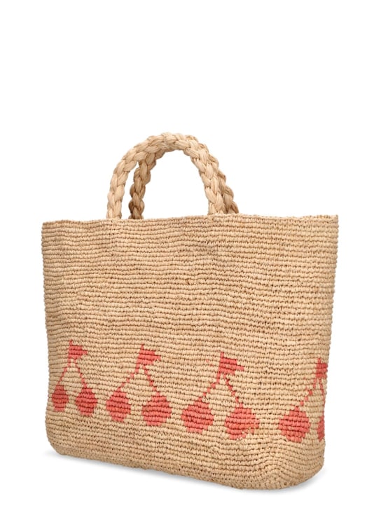 Bonpoint: ラフィアトートバッグ - kids-girls_1 | Luisa Via Roma