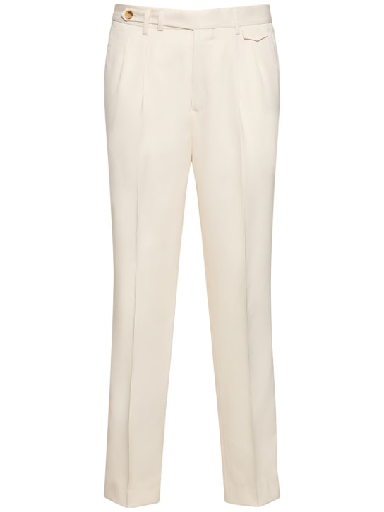 Brunello Cucinelli: Silk single breasted suit - men_7 | Luisa Via Roma