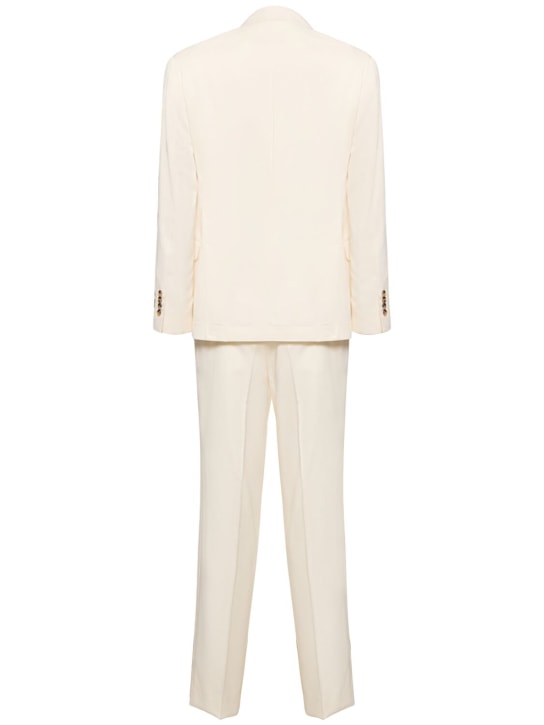 Brunello Cucinelli: Silk single breasted suit - men_5 | Luisa Via Roma
