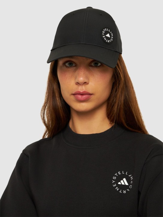 adidas By Stella McCartney: ASMC baseball cap w/ logo - women_1 | Luisa Via Roma