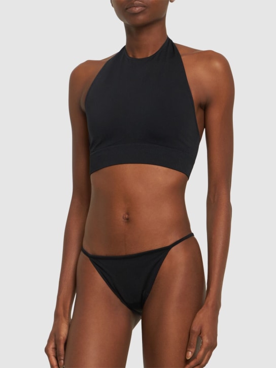 Prism Squared: Zestful bikini bottoms - Black - women_1 | Luisa Via Roma