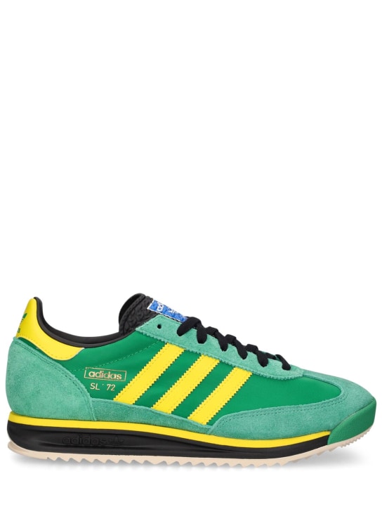 adidas Originals: Sneakers SL 72 RS - Verde/Amarillo - men_0 | Luisa Via Roma