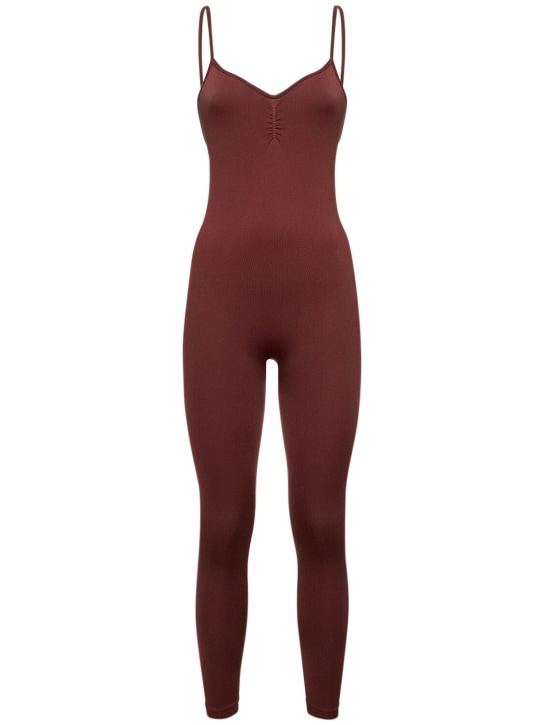 Prism Squared: Balanced jumpsuit - Brown - women_0 | Luisa Via Roma