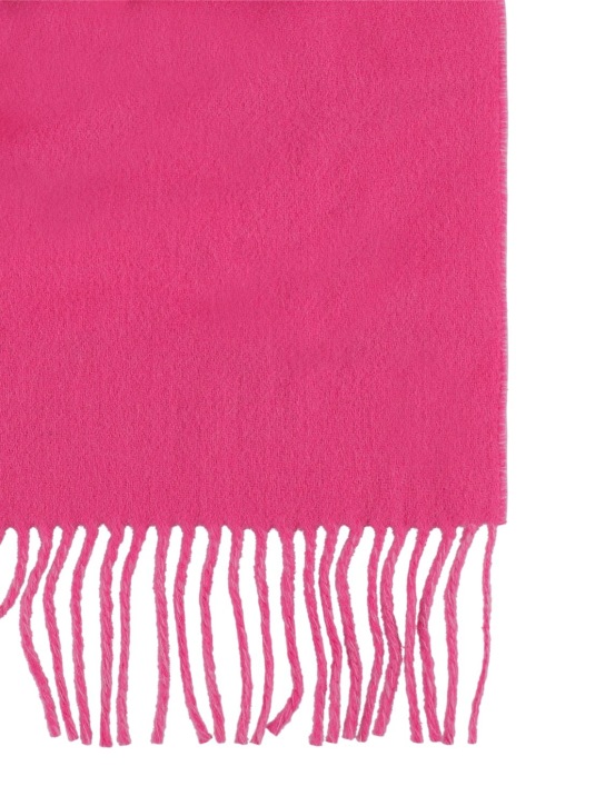 Jacquemus: L'Echarpe Jacquemus wool scarf - Pink - men_3 | Luisa Via Roma