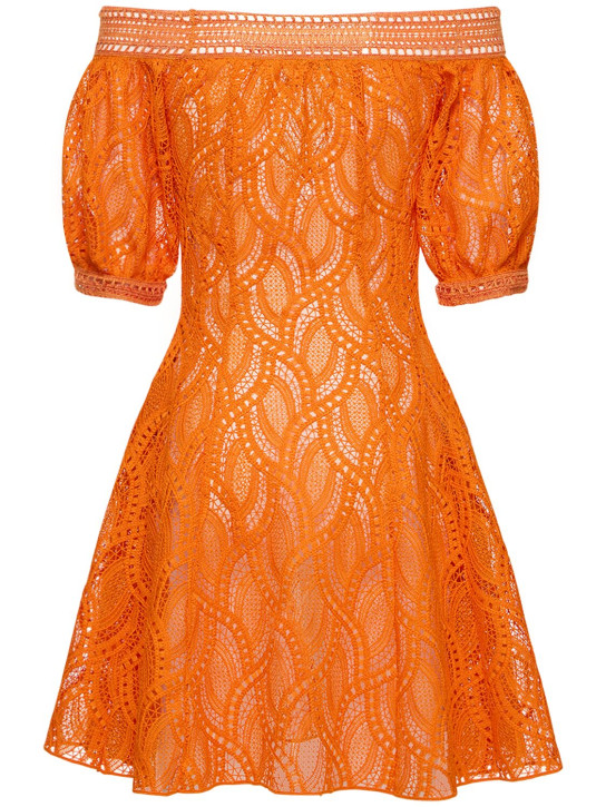 Ermanno Scervino: Vestito con spalle scoperte crochet - women_4 | Luisa Via Roma