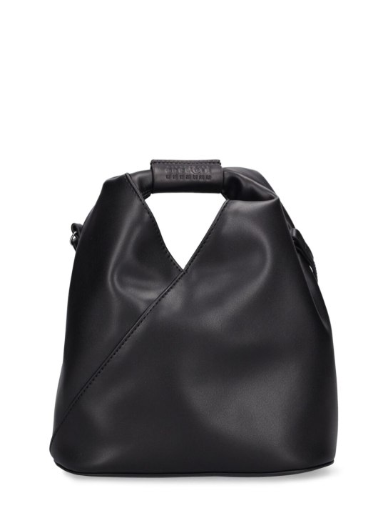 MM6 Maison Margiela: Japanese faux leather crossbody bag - women_0 | Luisa Via Roma