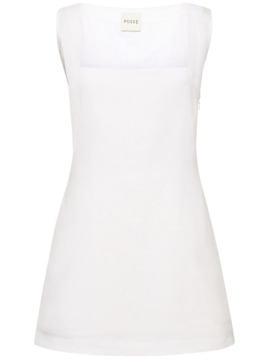 POSSE: Alice linen mini dress - women_0 | Luisa Via Roma