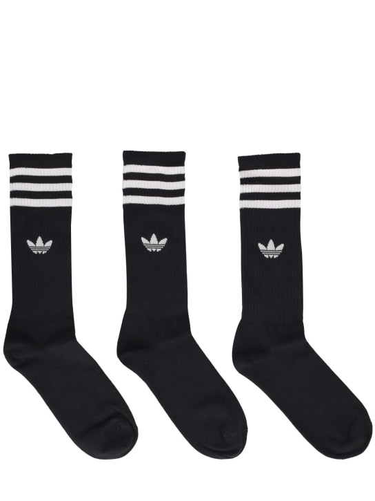 High crew cotton blend socks - adidas Originals - Men | Luisaviaroma