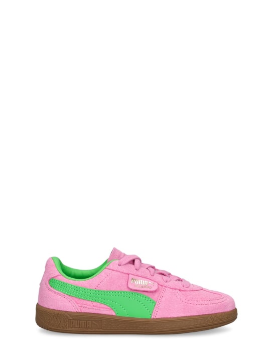 PUMA: Palermo Special PS lace-up sneakers - Pink - kids-girls_0 | Luisa Via Roma