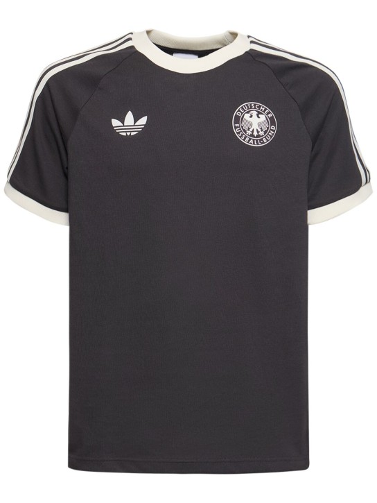 adidas Performance: Germany t-shirt - Siyah/Beyaz - men_0 | Luisa Via Roma