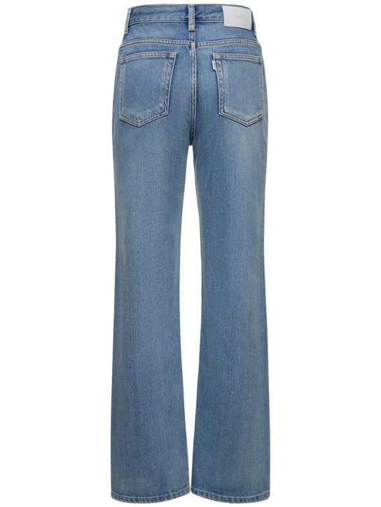 Dunst: Loose wide cotton denim jeans - women_4 | Luisa Via Roma