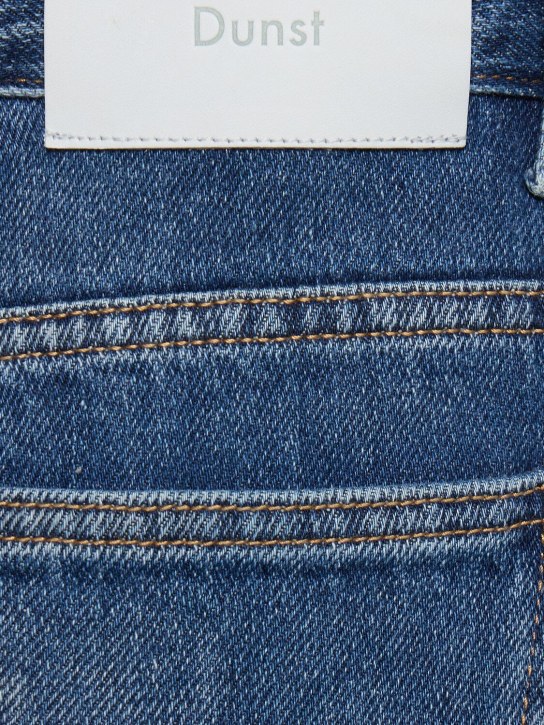 Dunst: Jeans larghi loose fit in denim di cotone - Celeste - women_1 | Luisa Via Roma