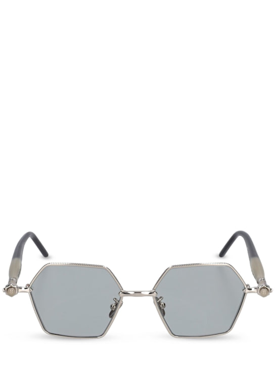 Kuboraum Berlin: P70 squared metal sunglasses - women_0 | Luisa Via Roma