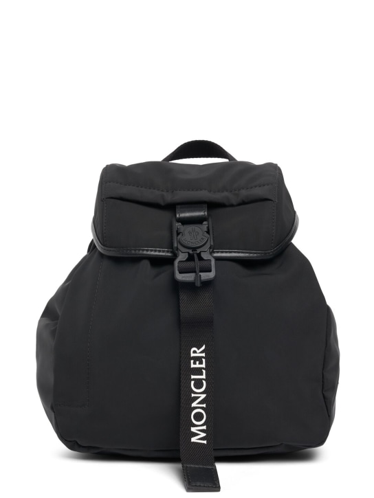 Moncler: Trick tech backpack - Siyah - women_0 | Luisa Via Roma