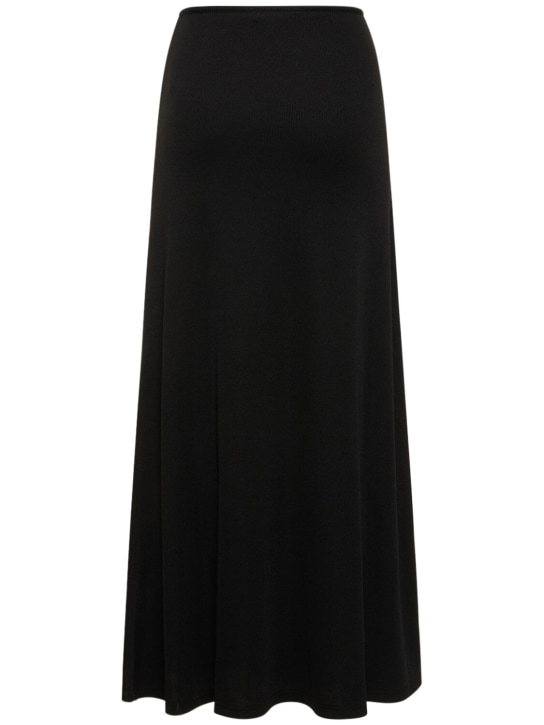 Christopher Esber: Callisto Orbit cutout long skirt - Black - women_4 | Luisa Via Roma