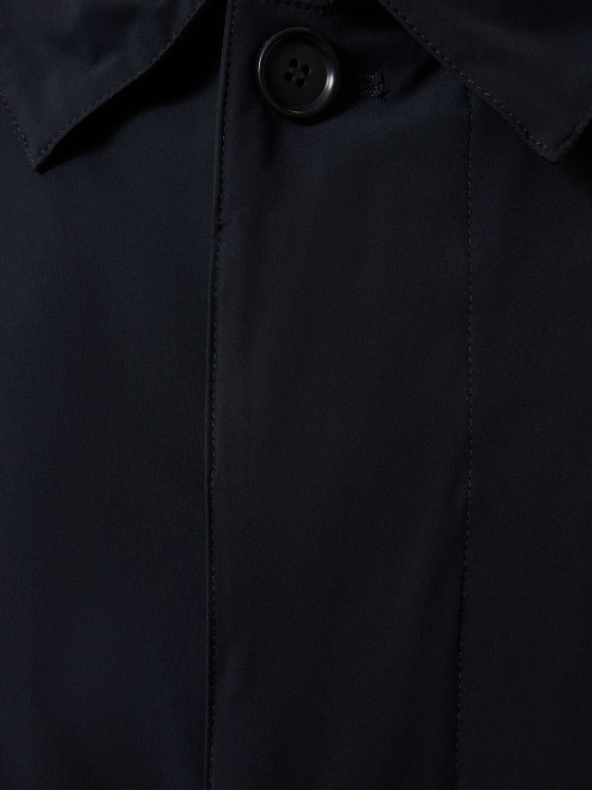 ASPESI: Impermeabile in nylon opaco stretch - men_4 | Luisa Via Roma
