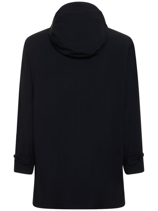 ASPESI: Impermeabile in nylon opaco stretch - men_5 | Luisa Via Roma