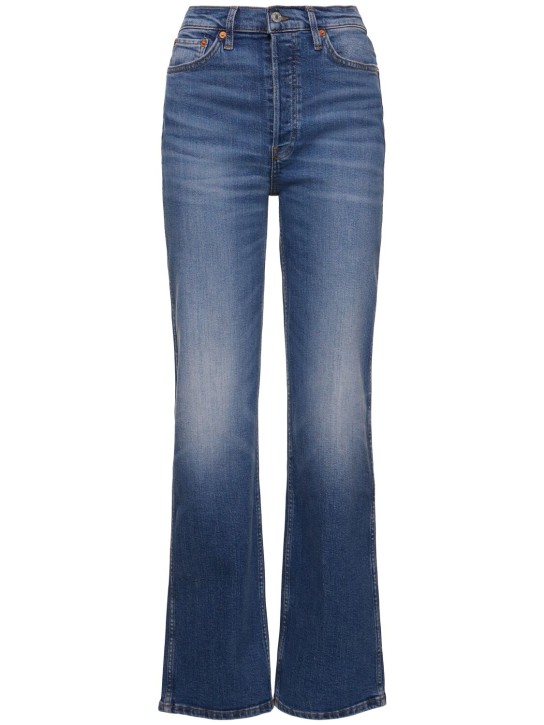 RE/DONE: Jeans loose fit vita alta 90’s - Blu - women_0 | Luisa Via Roma