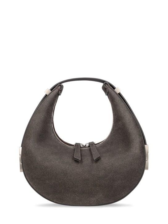 Osoi: Mini Toni leather top handle bag - Vintage Brown - women_0 | Luisa Via Roma