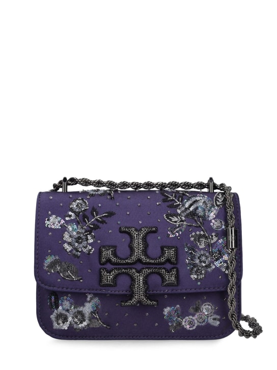 Tory Burch: Small Eleanor embellished bag - Lacivert - women_0 | Luisa Via Roma